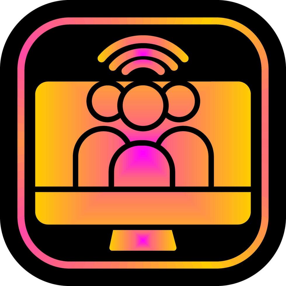 Influencer Icon Design vector
