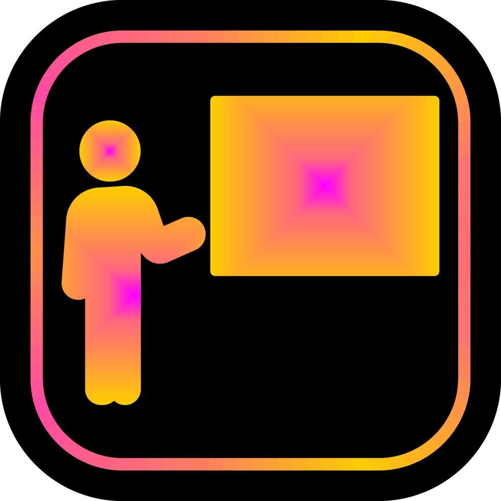 Presentation Icon Design vector
