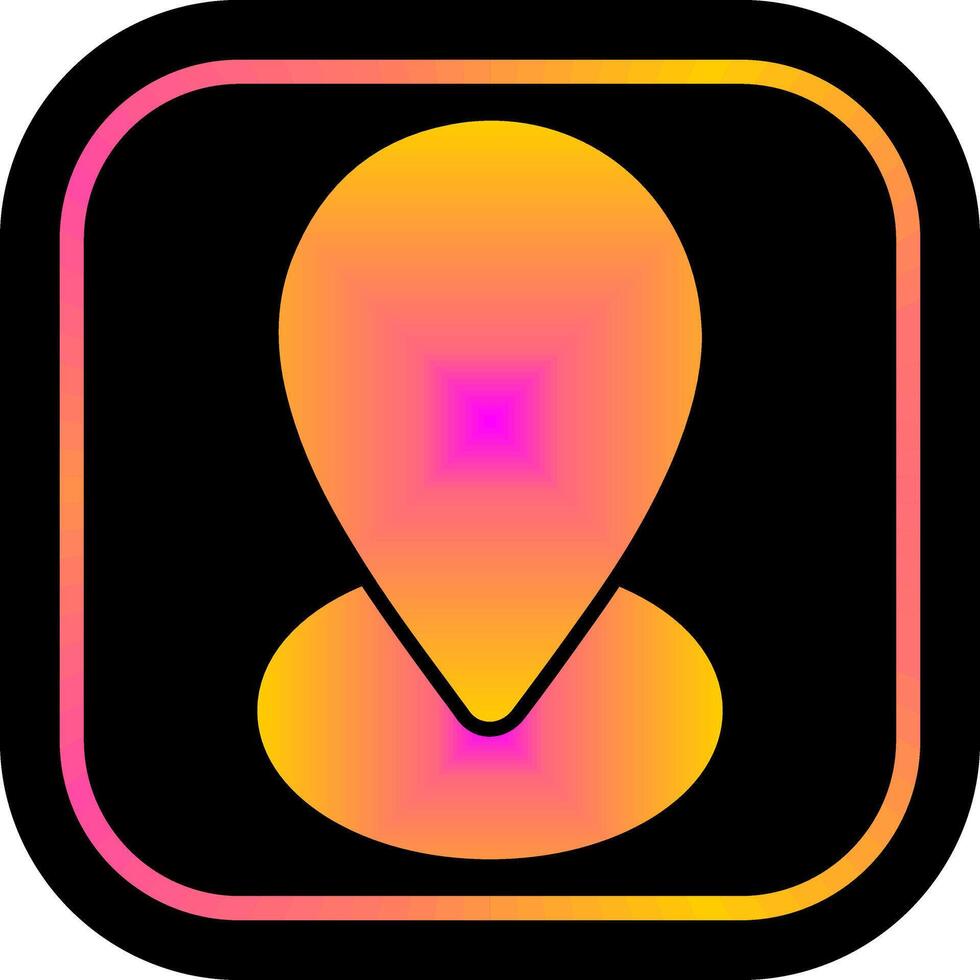 Geotargeting Icon Design vector