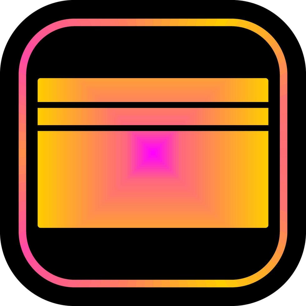 Credit Card Icon Design vector