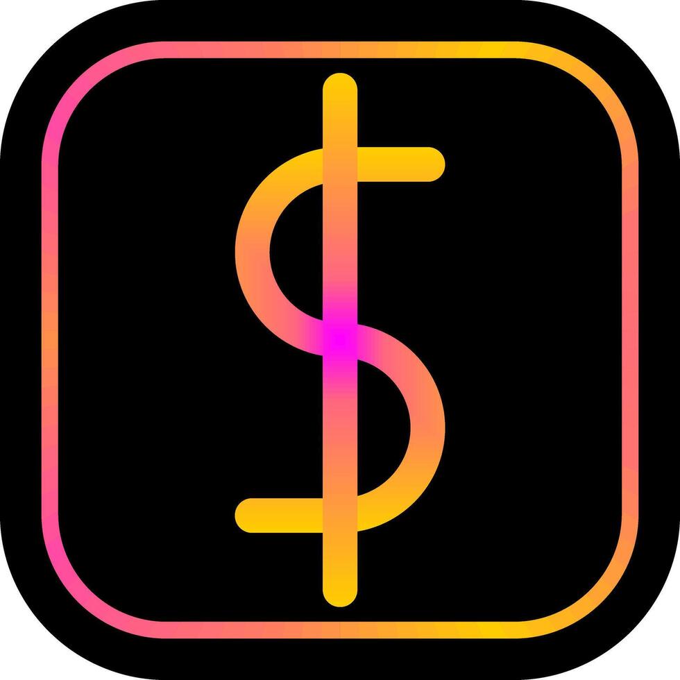 Dollar Icon Design vector