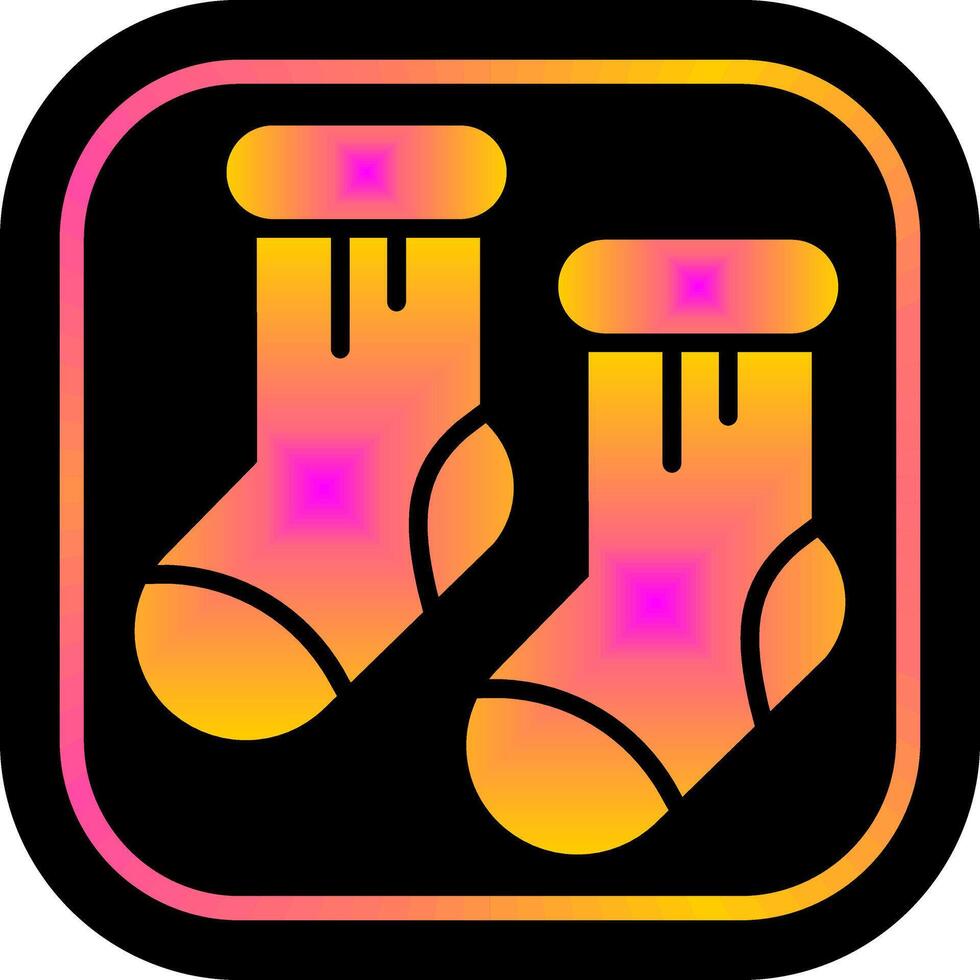 Little Socks Icon Design vector
