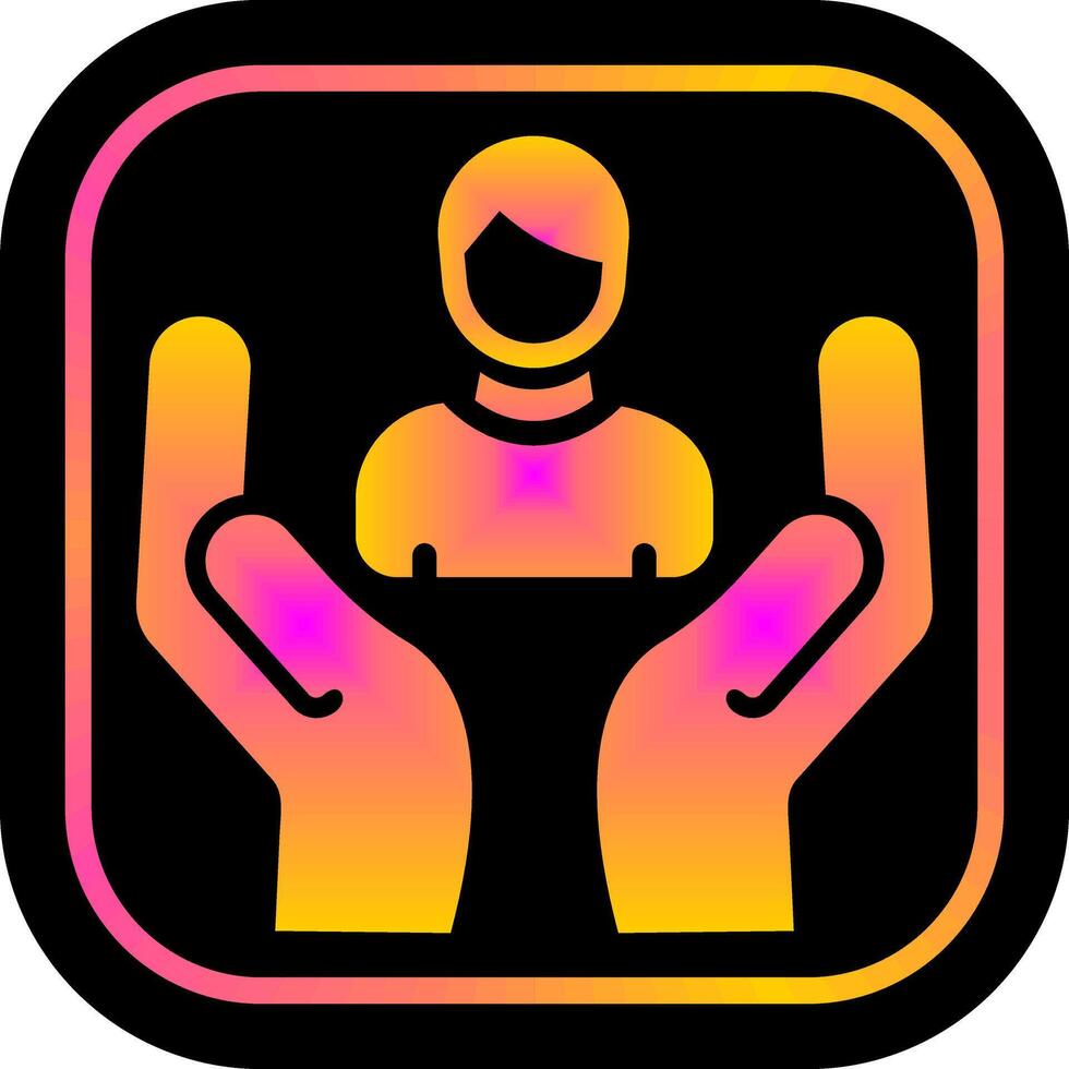 Employee Insurance Icon Design vector