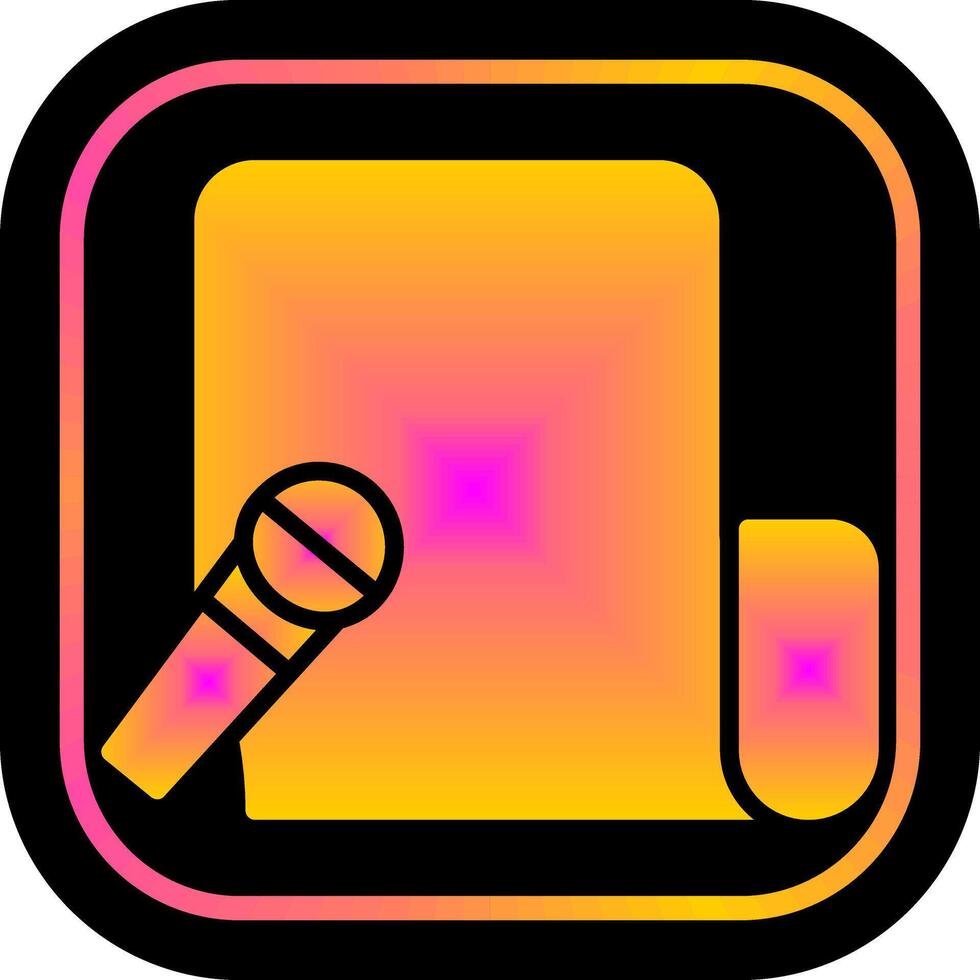 Microphone Icon Design vector