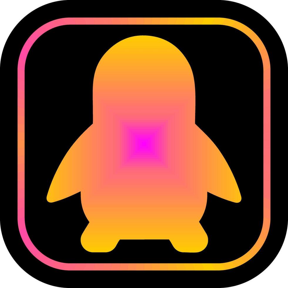 Penguin Icon Design vector