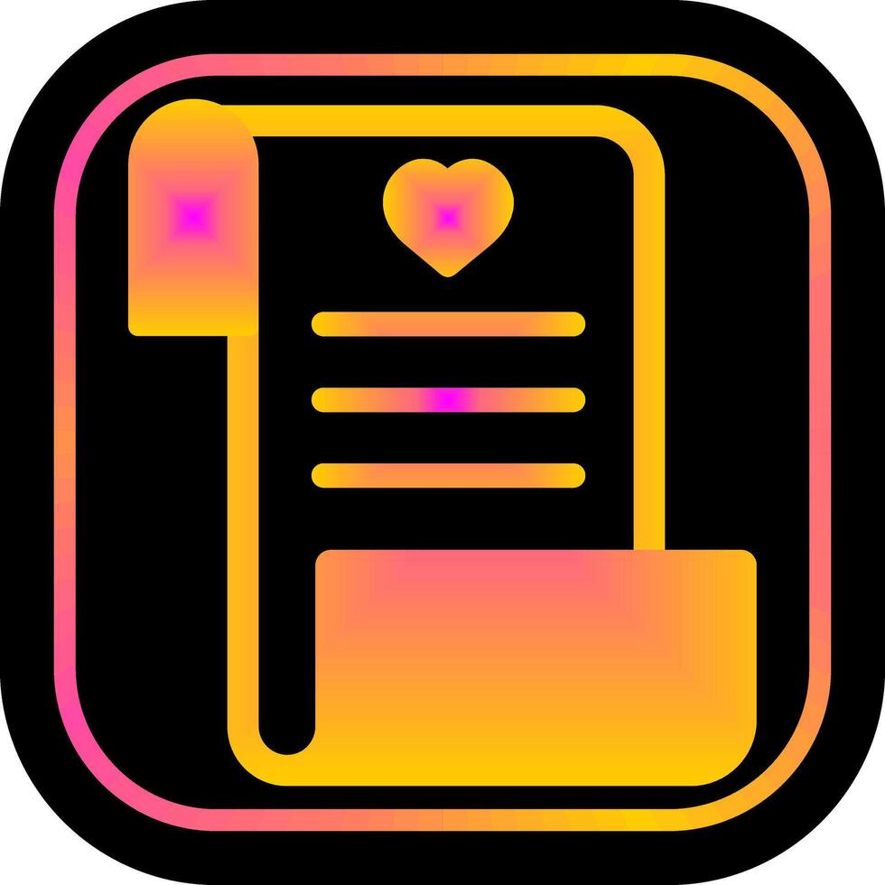 Wishlist Icon Design vector
