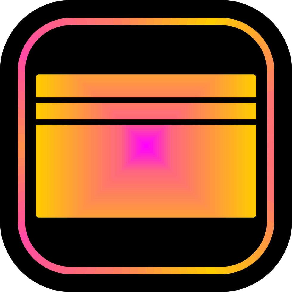 Credit Card Icon Design vector