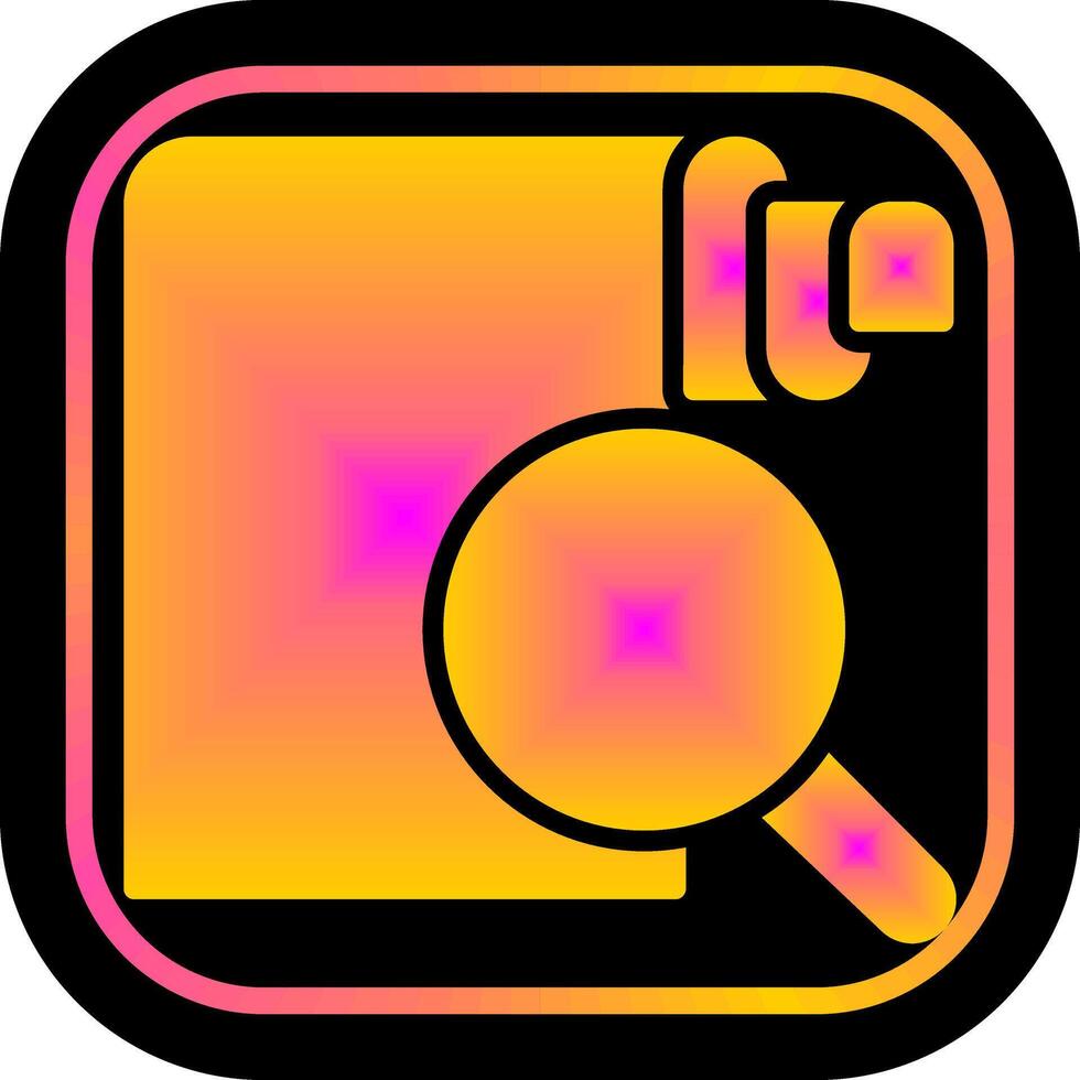 Profile Evaluation Icon Design vector