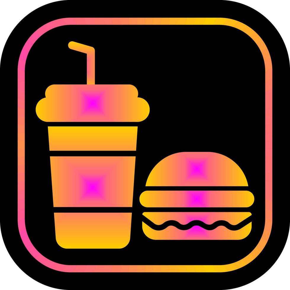 Party Food Icon Design vector