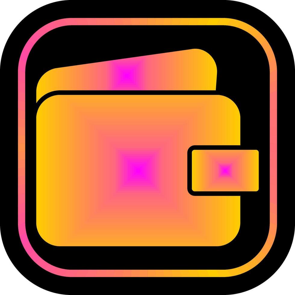 Wallet Icon Design vector