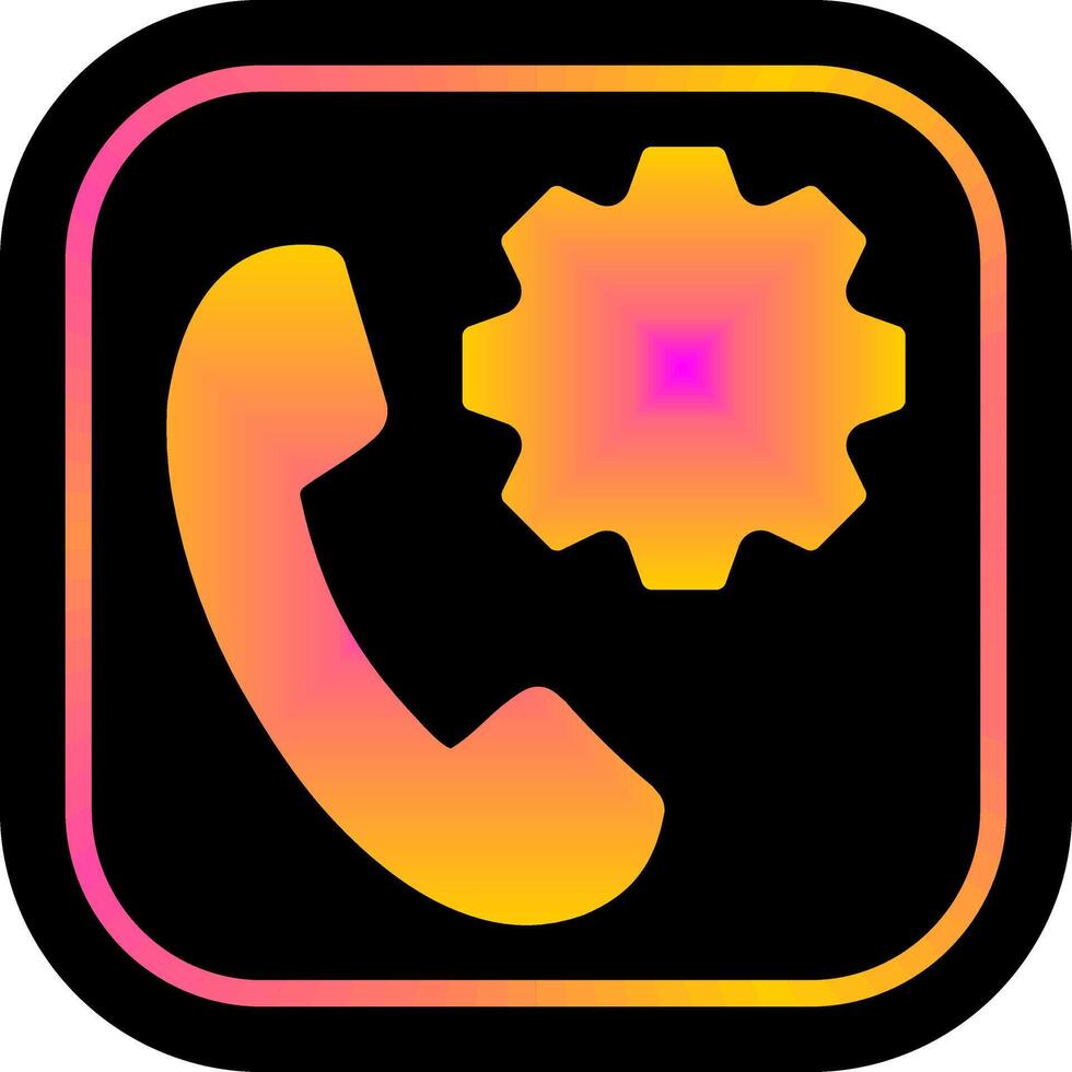 Technical Help Icon Design vector