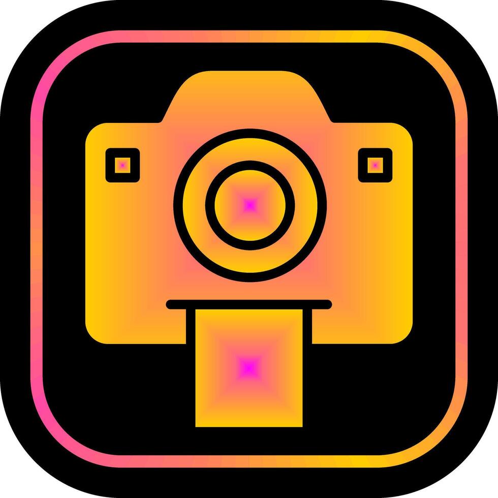 Photojournalism Icon Design vector