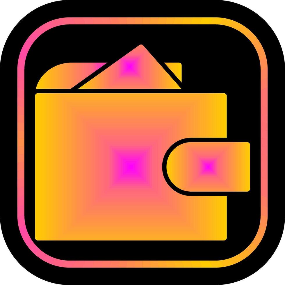 Wallet Icon Design vector