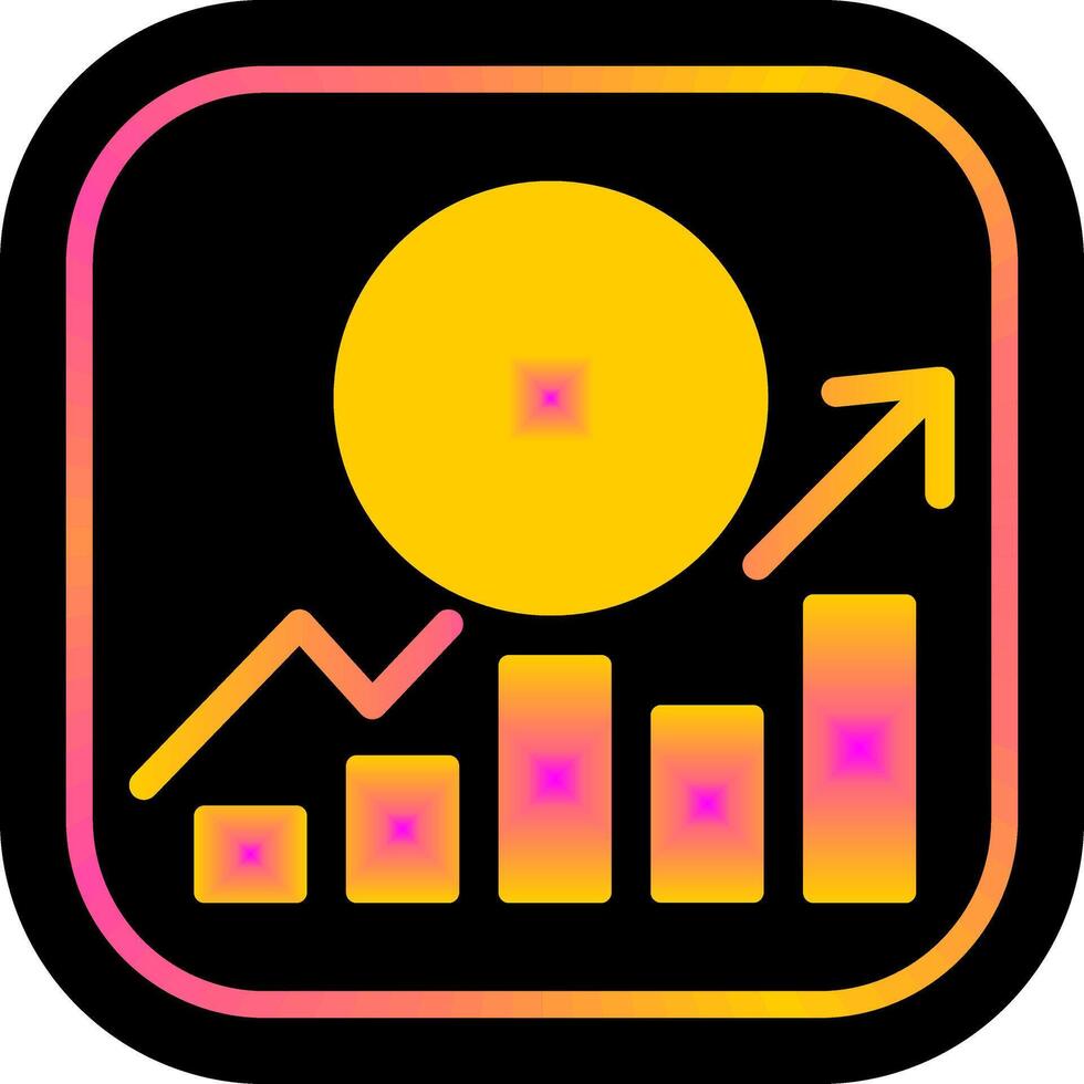 Career Growth Icon Design vector