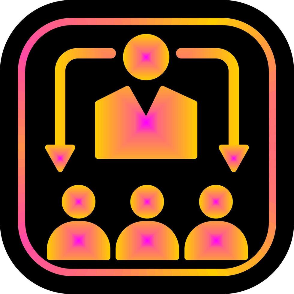 HR Technology Icon Design vector