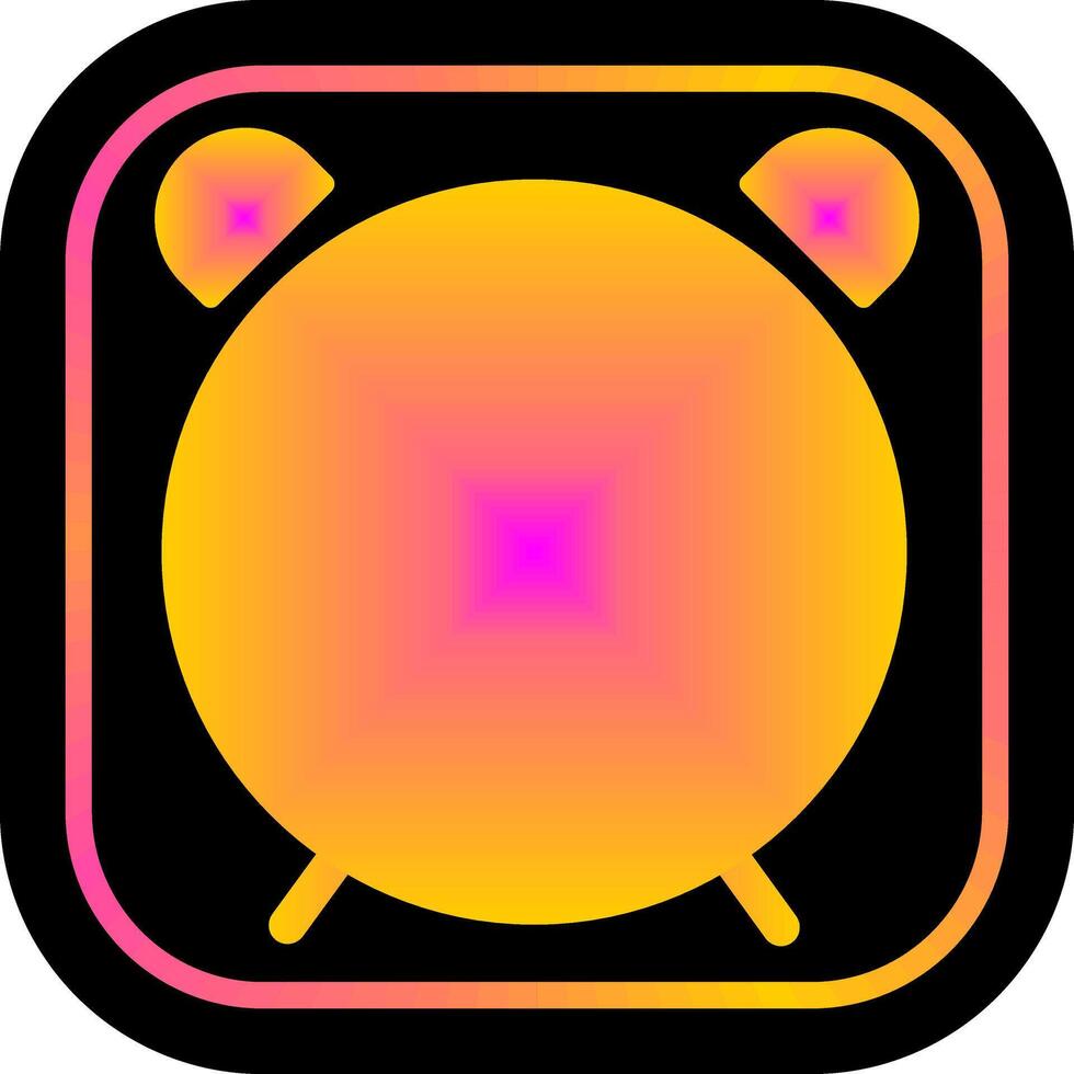 Alarm Clock Icon Design vector