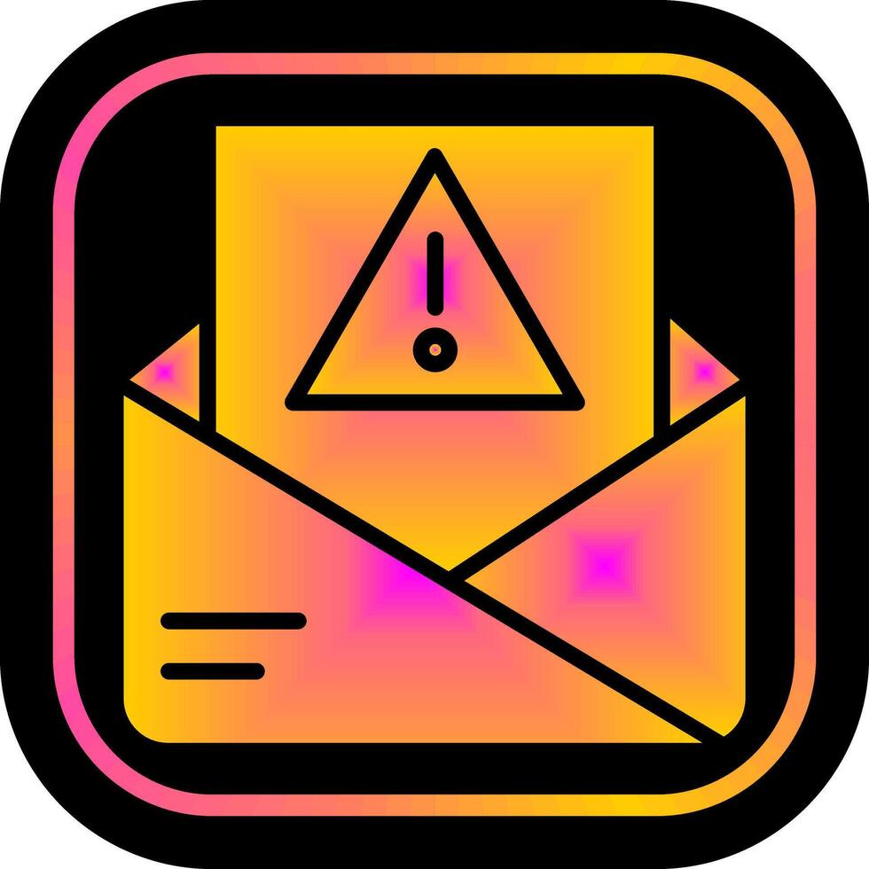 Spam Filter Icon Design vector