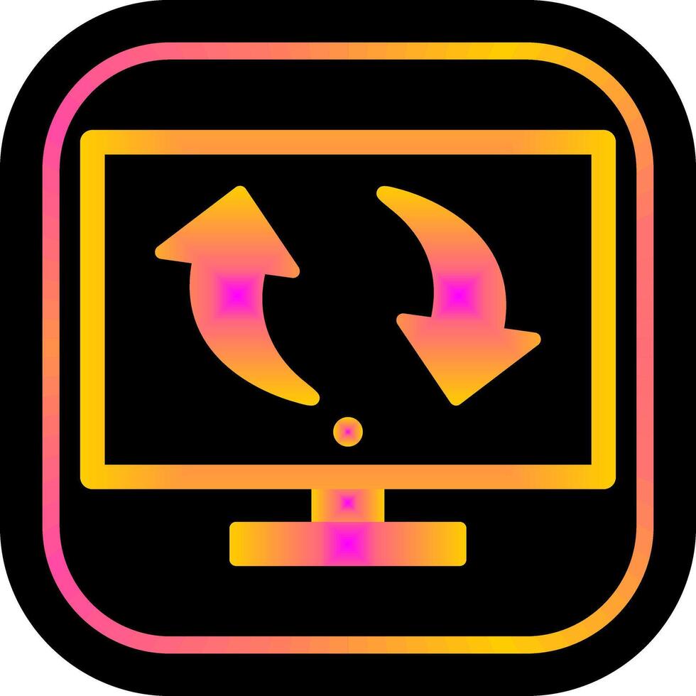 Migrate Icon Design vector