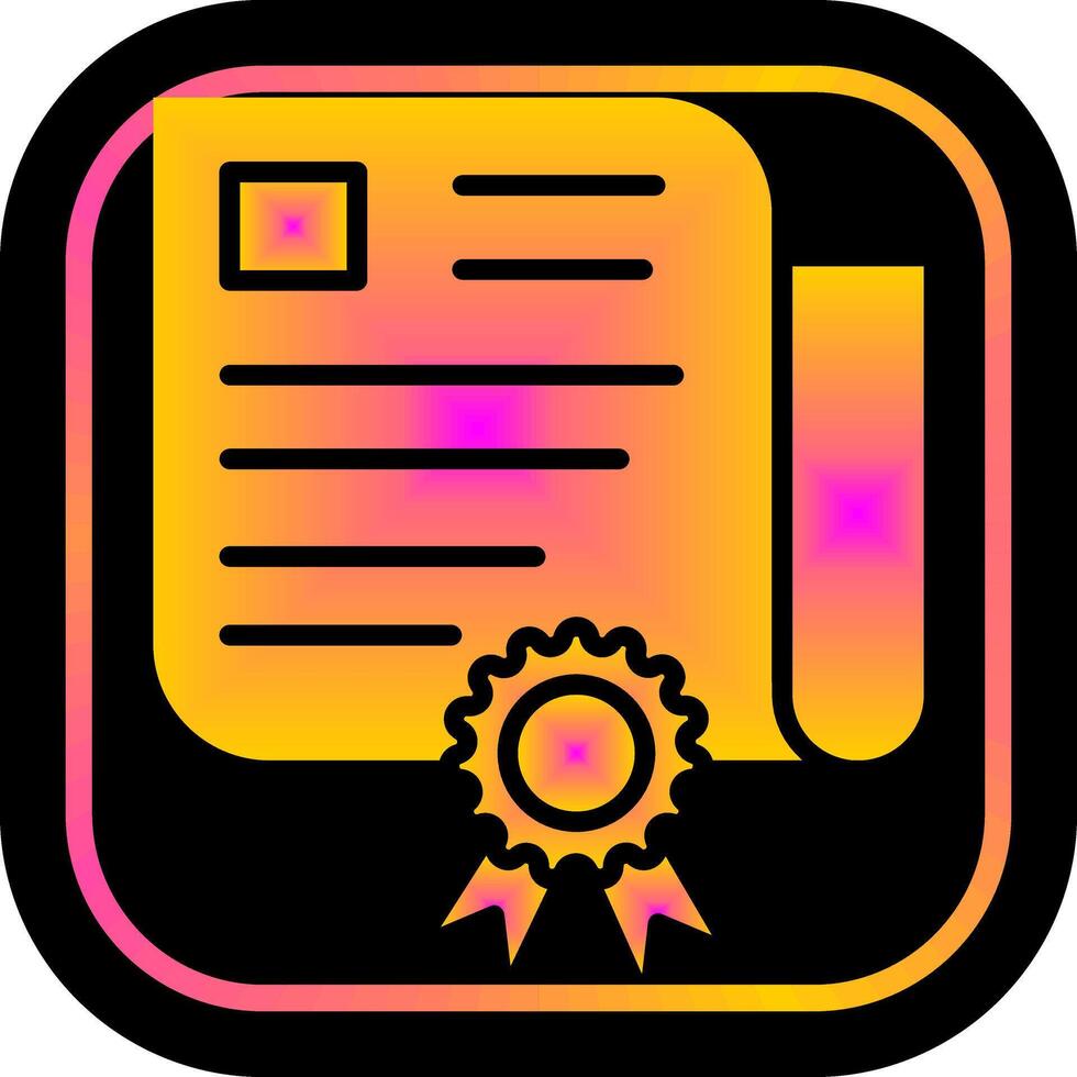 Journalism Award Icon Design vector