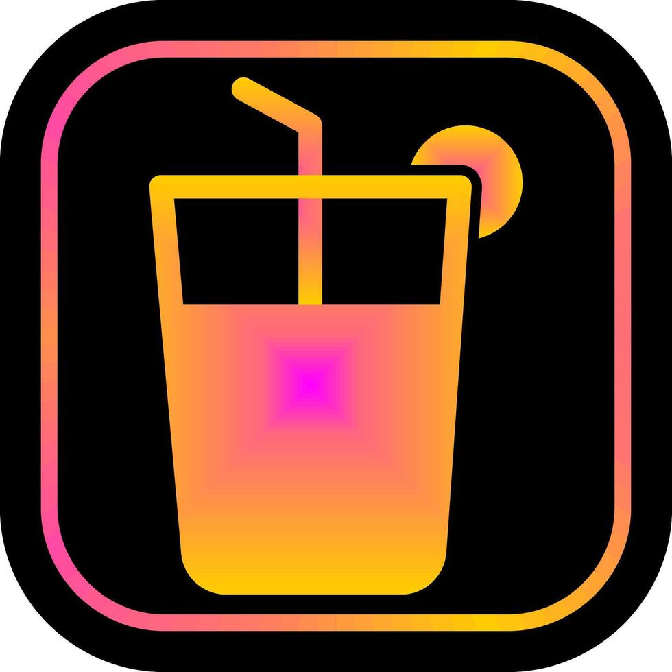 Party Drinks Icon Design vector