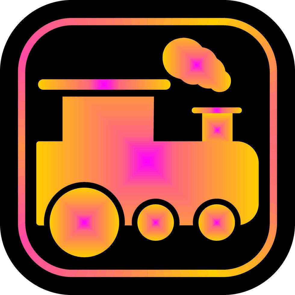 Train Icon Design vector