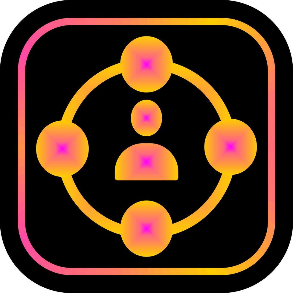 Networking Icon Design vector