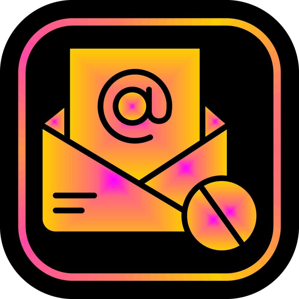 Junk Mail Icon Design vector