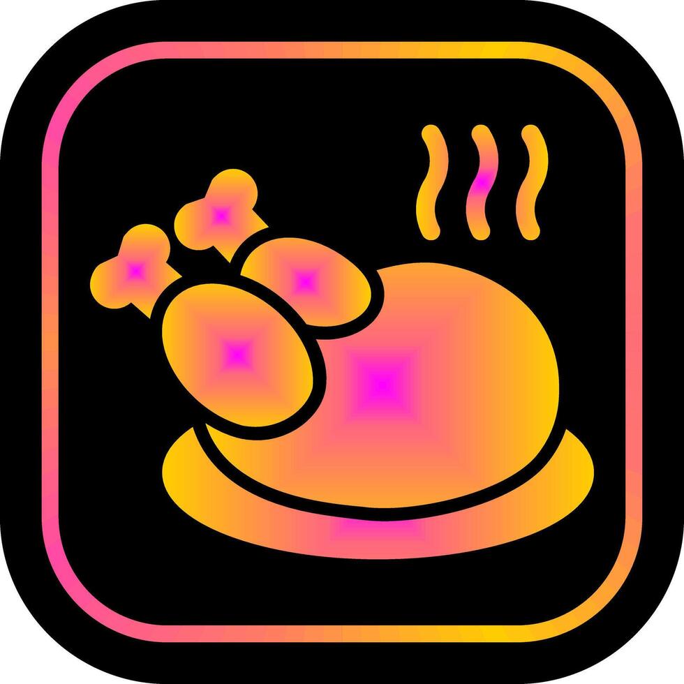 Chicken Icon Design vector
