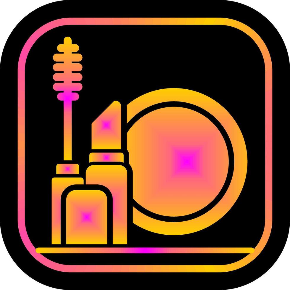 Makeup Fun Icon Design vector
