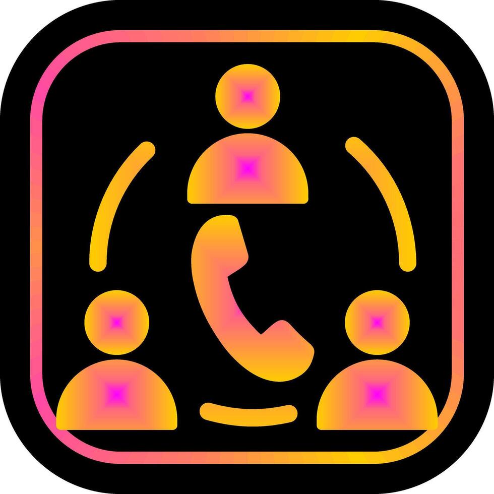 Contact Team Icon Design vector