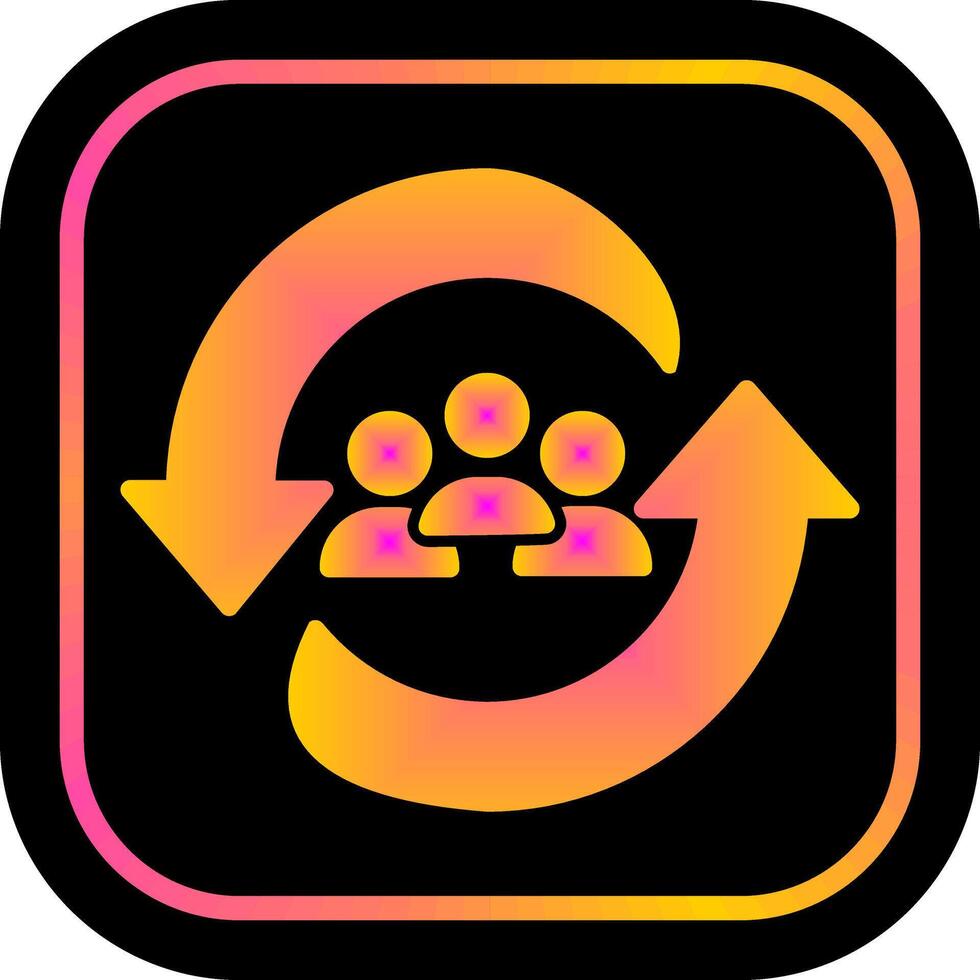 Career Change Icon Design vector