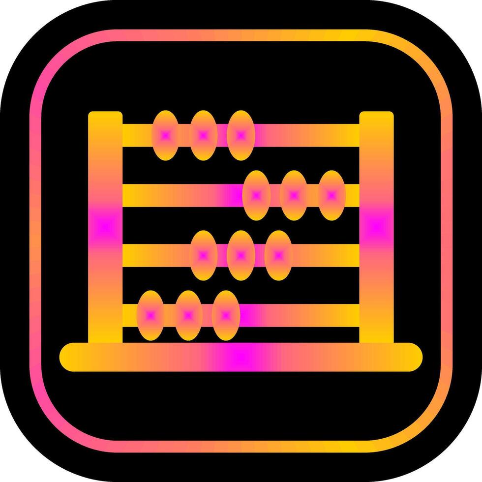 Abacus Icon Design vector