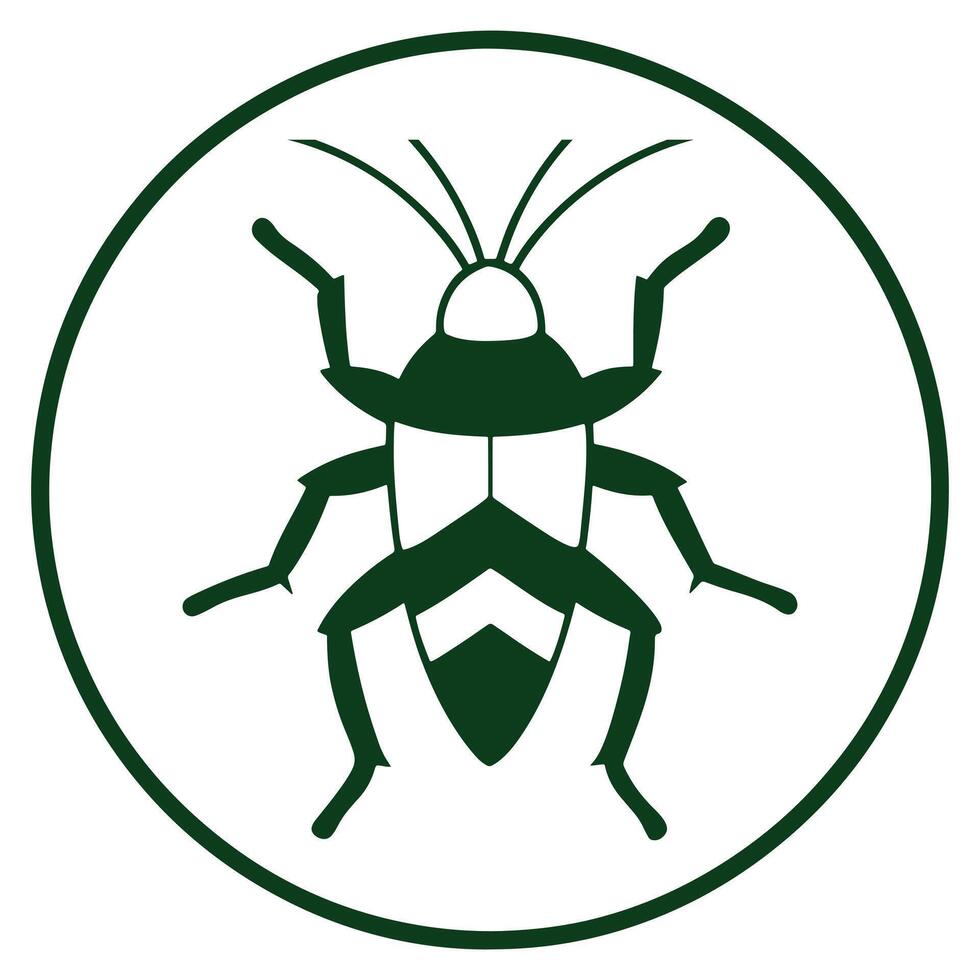 Realistic Cockroach Design with Elegance vector
