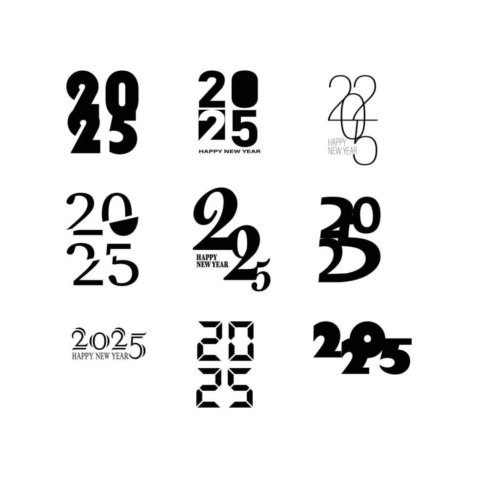 2025 logo design vector