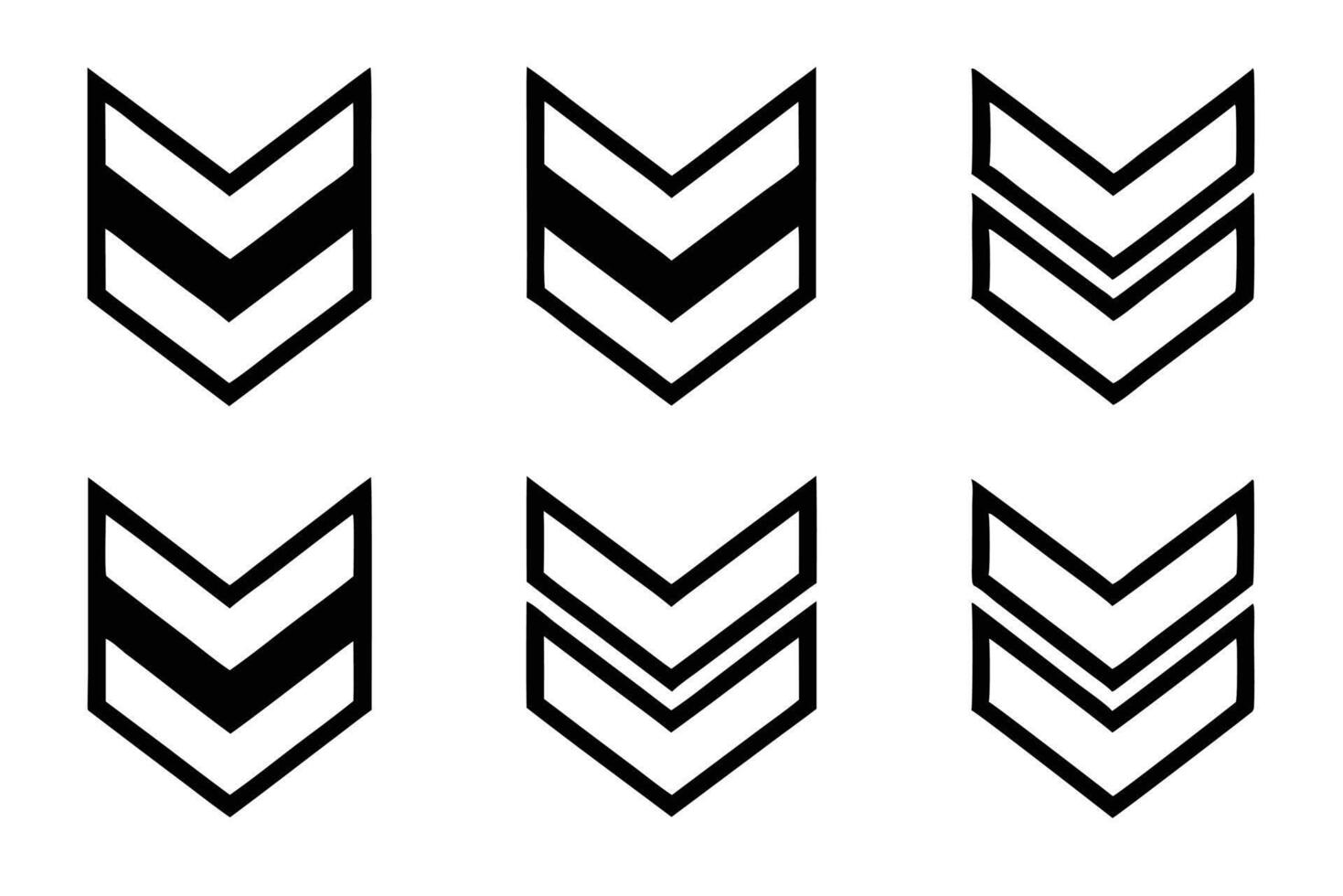 Chevron line art versatile pattern for various design projects vector