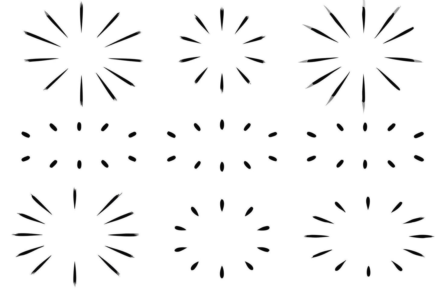 Halftone Dotted Line Art Illustration of Detailed Urban Landscapes vector