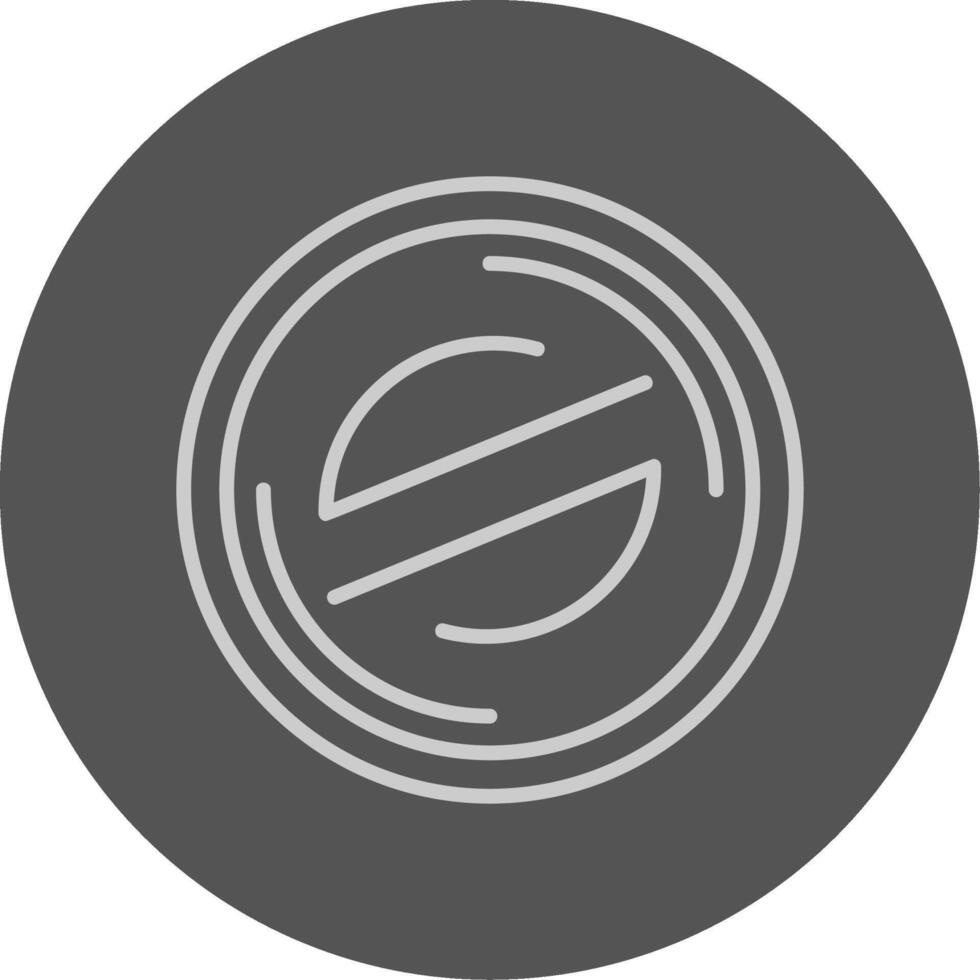 Stellar Outline Style Icon vector