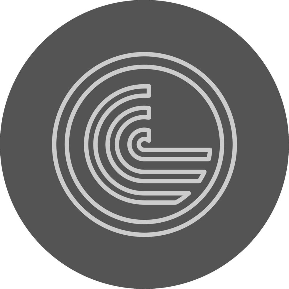 BitTorrent Outline Style Icon vector
