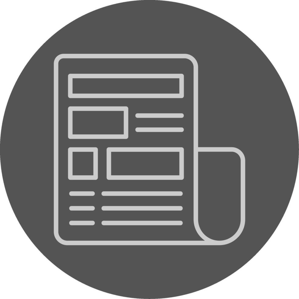 News Icon Design vector