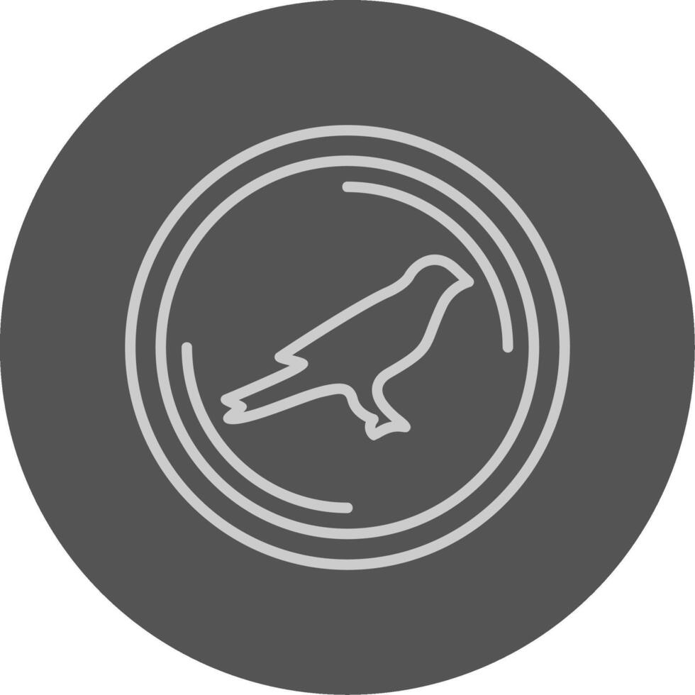 Kusama Outline Style Icon vector