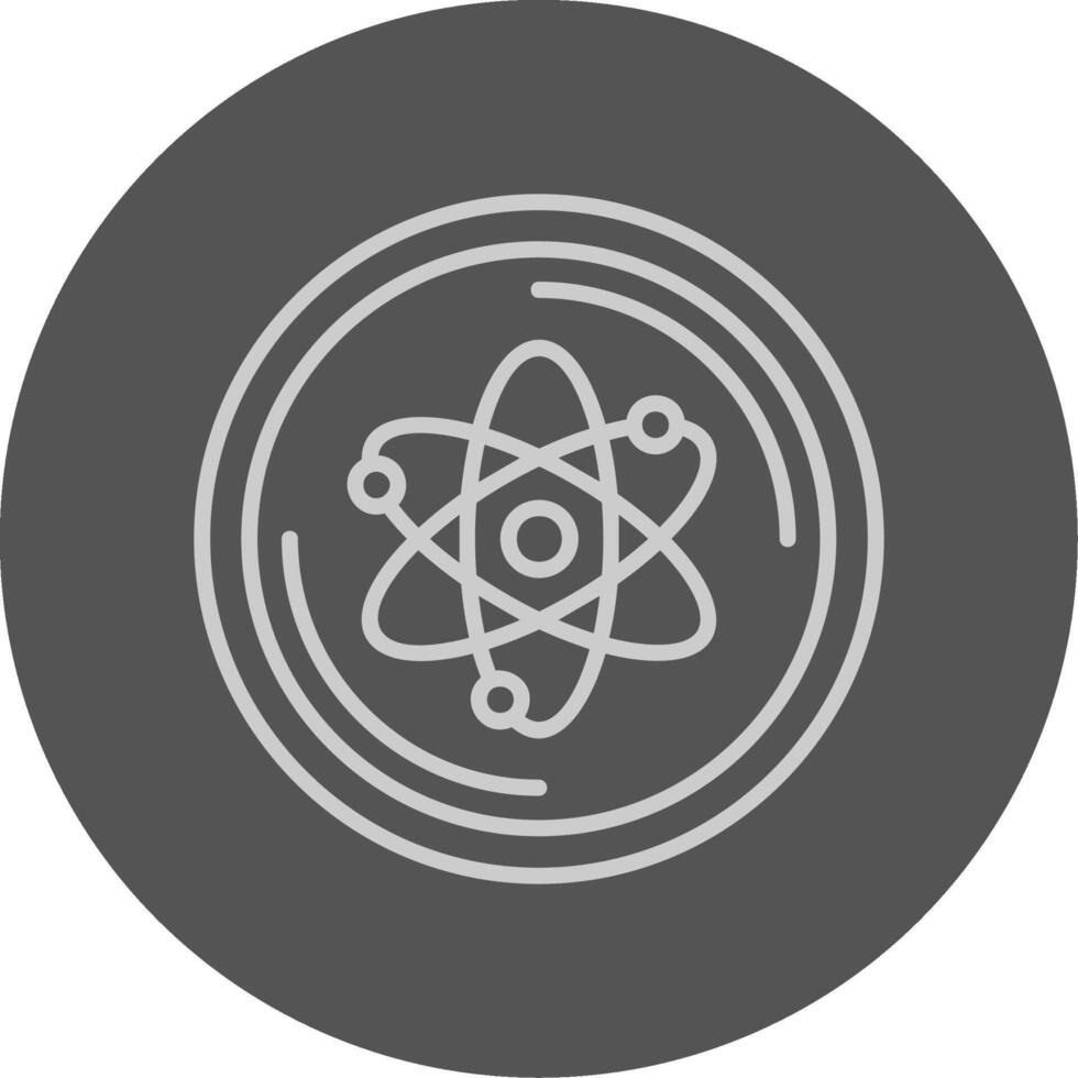Cosmos Outline Style Icon vector