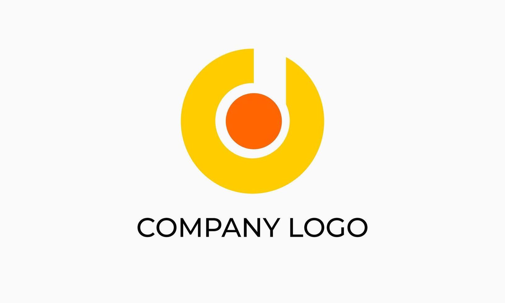 Abstract D Elegant and creative Logo for your Business vector