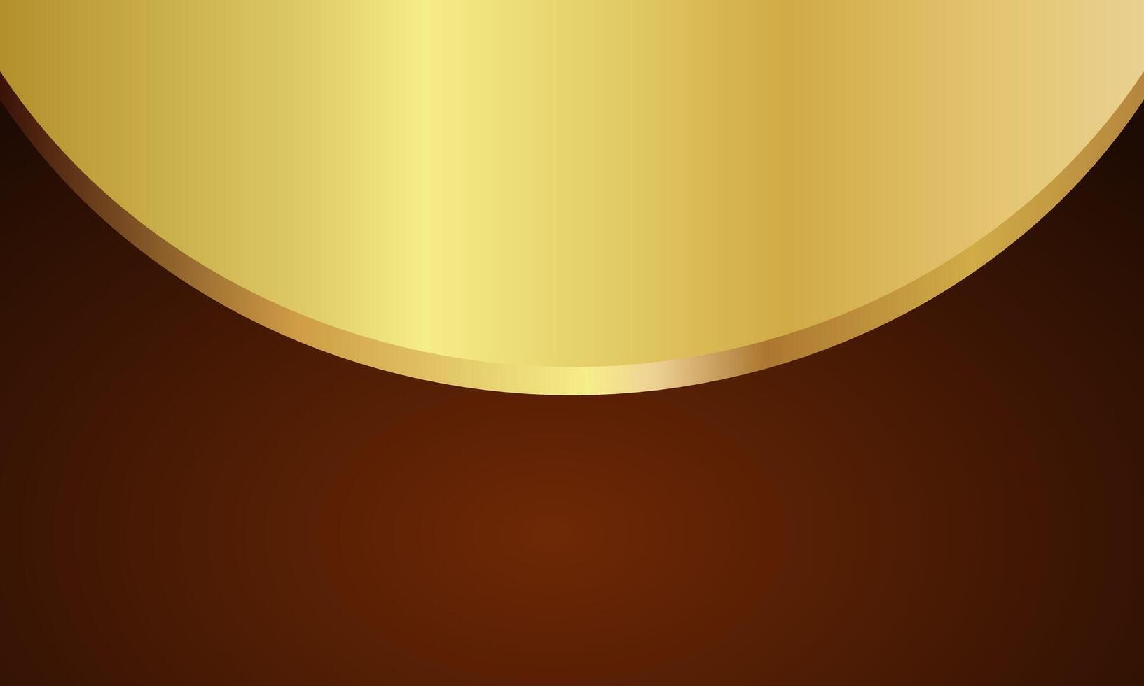 Background Design With Metallic Style In Gold And Brown Colors vector