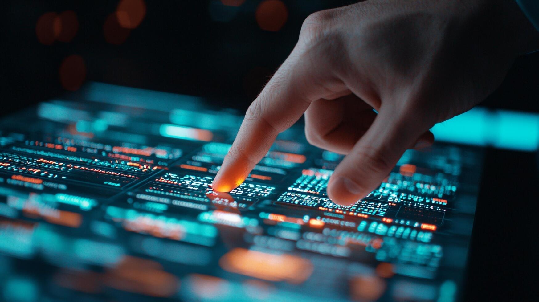 Exploring the future of technology a close-up on innovative touch interfaces that transform user interaction and experience photo