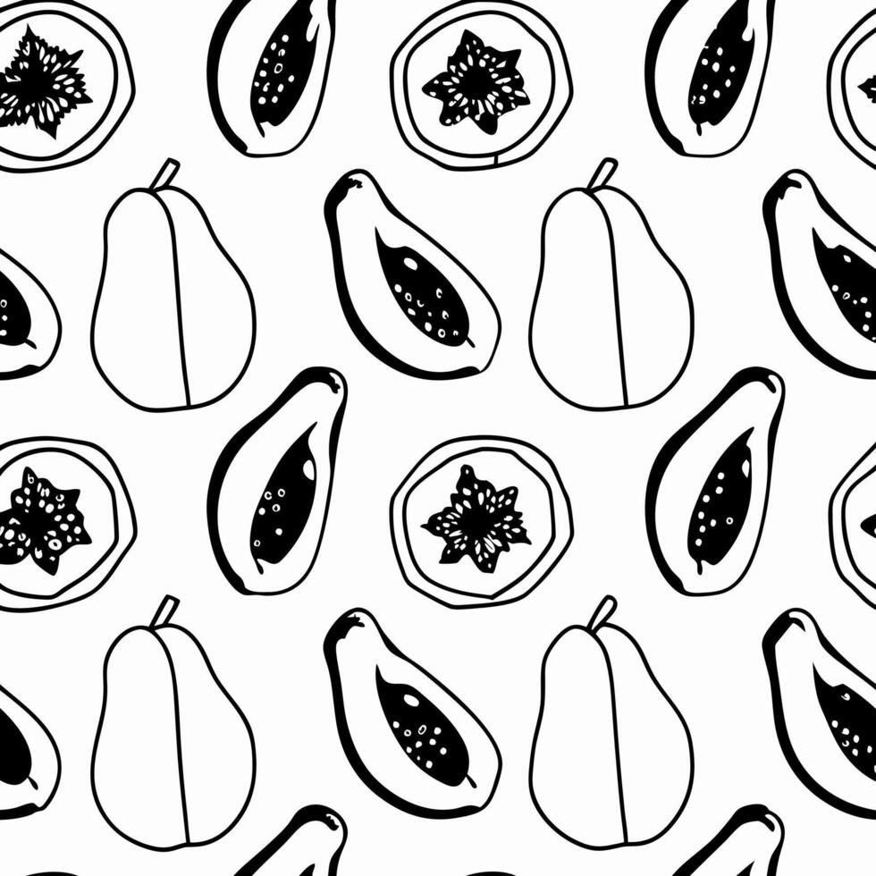 Abstract Fruit Patterns vector