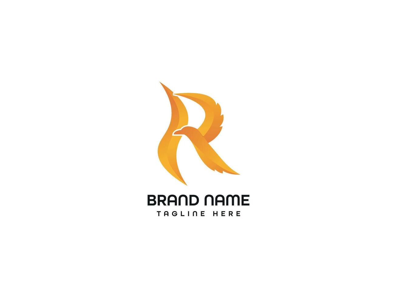 a logo for a company called a swan vector