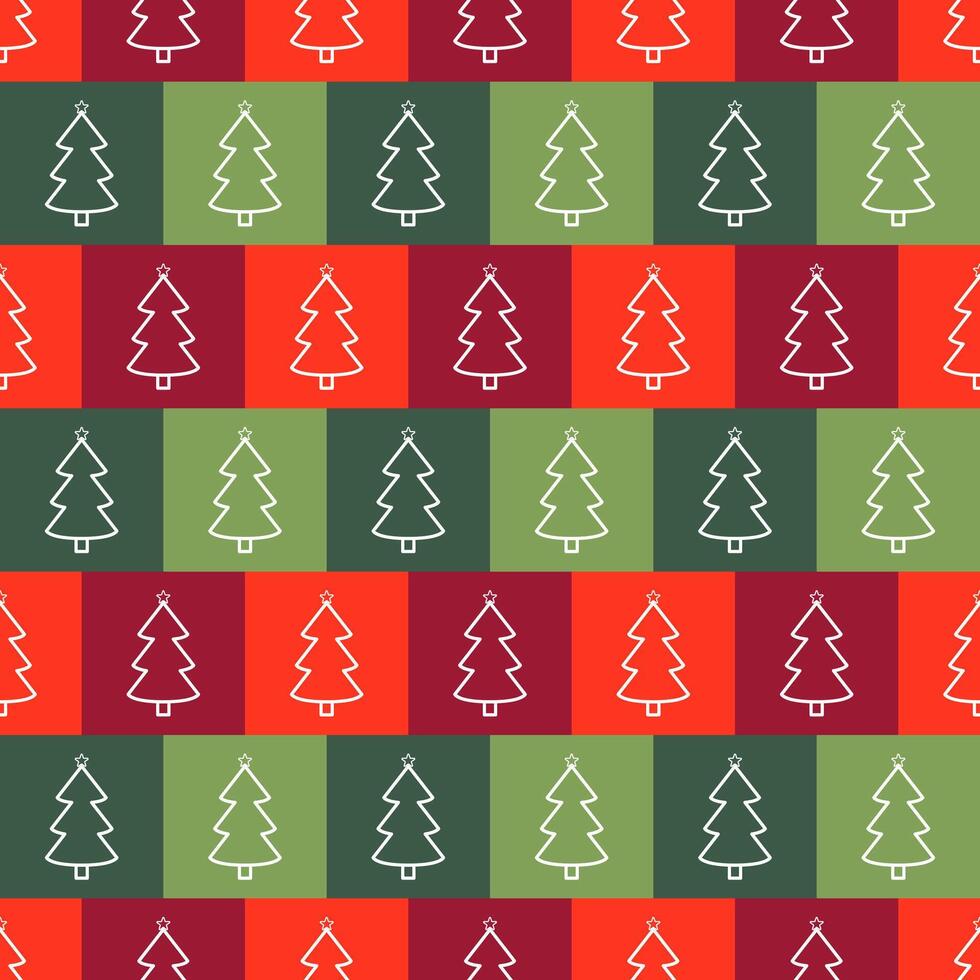 Abstract seamless pattern merry christmas and happy new year vector