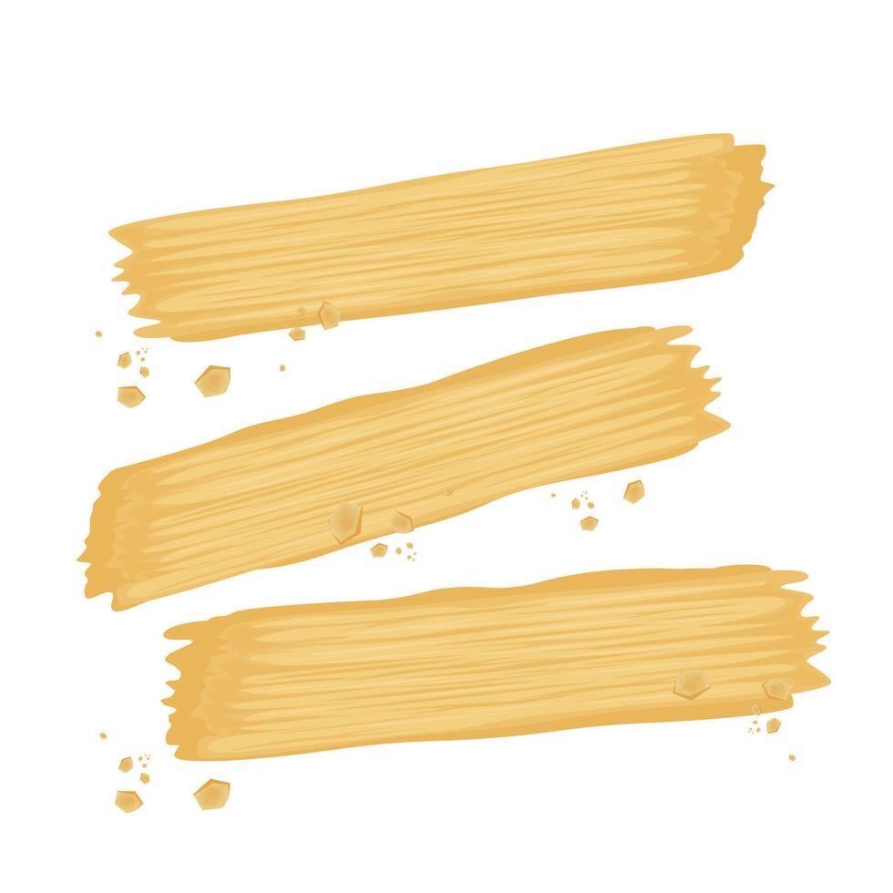 Illustration Logo Clipart Dried Yuba or bean curd sheet or Dry skin tofu isolated vector