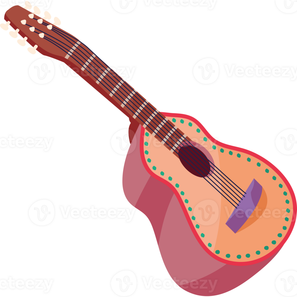 Colombian culture guitar png