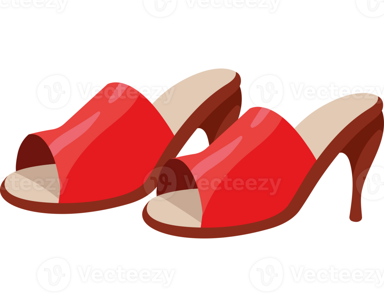 Red shoes clip art png